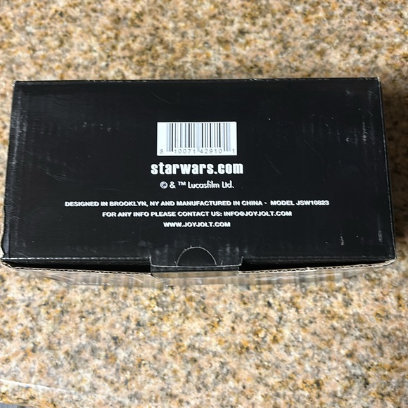 NIB Set of 2 Star Wars JoyJolt Obi-Wan Kenobi Drinking Glasses - Picture 2 of 4